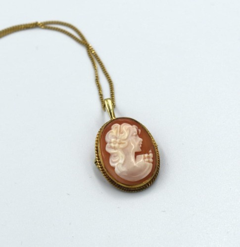 KAMEA - ZŁOTO WISIOR/BROSZKA