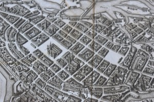 WRATISLAVIA-BRESLAU- PLAN MIASTA ok. 1641