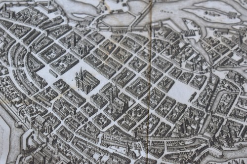 WRATISLAVIA-BRESLAU- PLAN MIASTA ok. 1641