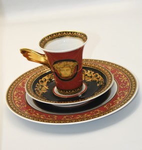 TRIO-ROSENTHAL, VERSACE-MEDUSA-FILIŻANKA
