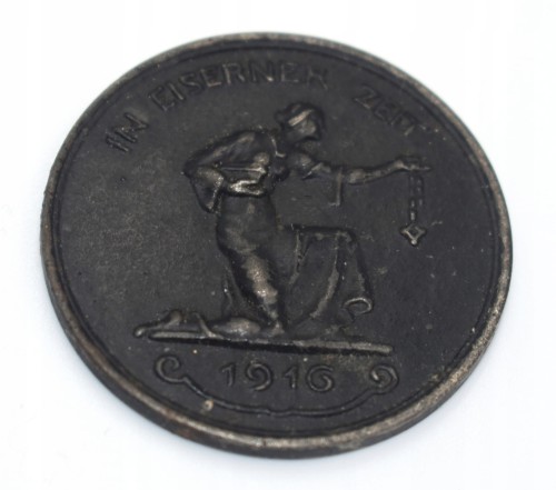 MEDAL 1916-"ZŁOTO ZA ŻELAZO"